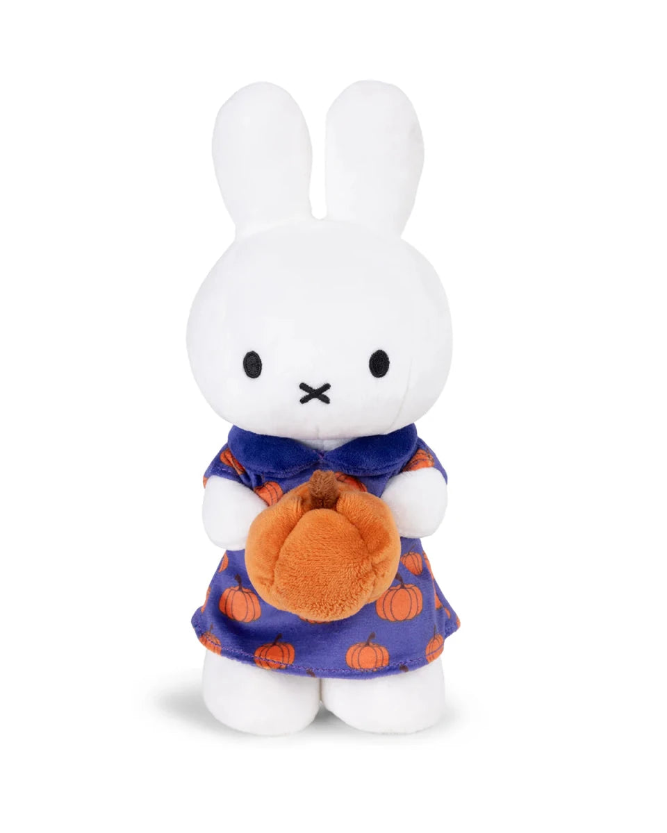 MIFFY Standing with Pumpkin Dress 9.5-inch Plush — Tenacious Toys® MIFFY Standing with Pumpkin Dress 9.5-inch Plush — Tenacious Toys®