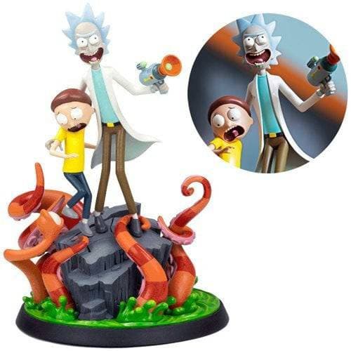 Mondo Rick and Morty 12-Inch Polystone Statue Action Figure ToyShnip