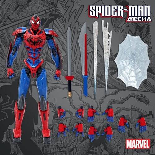 Mondo Spider-Man Mecha 10-Inch Action Figure Action & Toy Figures ToyShnip