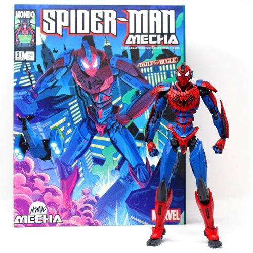Mondo Spider-Man Mecha 10-Inch Action Figure Action & Toy Figures ToyShnip