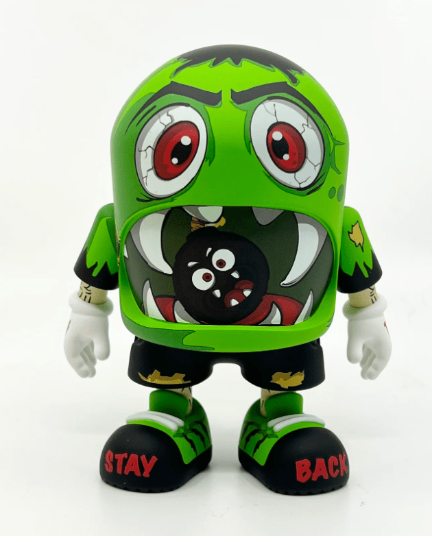 MONSTER MAYHEM Domer Vinyl Art Toy RockInkToys
