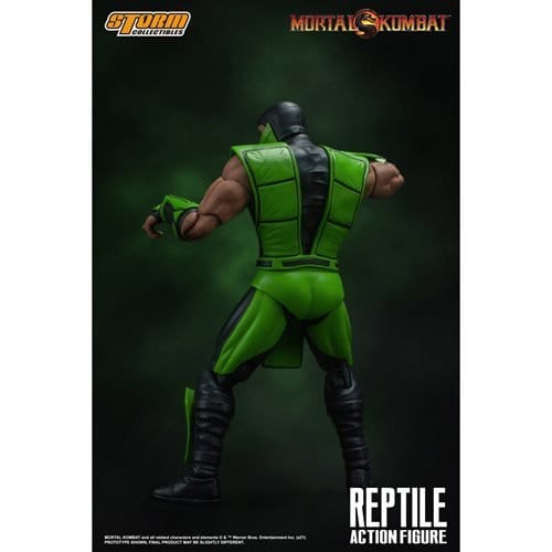 Mortal Kombat Reptile 1:12 Scale Action Figure Action & Toy Figures ToyShnip
