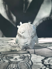 Mossy - The Mini Moss Spirit - Brushstrokes by Mumbot Designer Toys Strangecat Toys