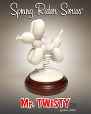 Mr. Twisty Porcelain Resin Jason Freeny
