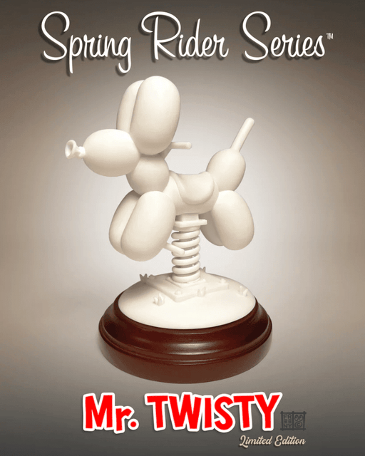 Mr. Twisty Porcelain Resin Jason Freeny