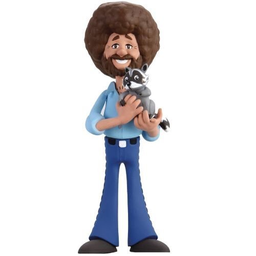 NECA Bob Ross & Raccoon Toony Classics 6 Inch Action Figure Action & Toy Figures ToyShnip