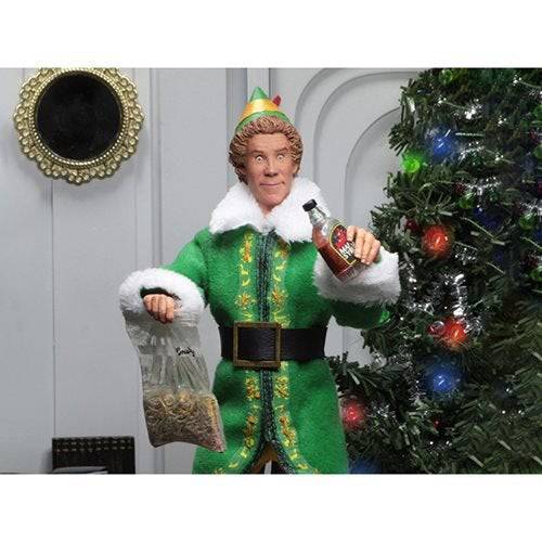 NECA Elf Buddy the Elf 8-Inch Clothed Action Figure Action & Toy Figures ToyShnip