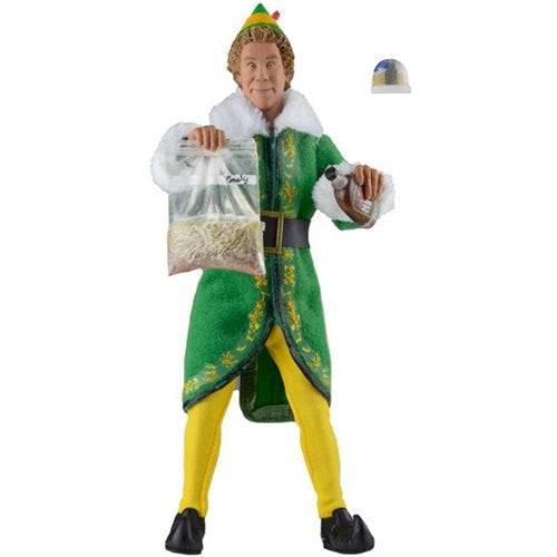 NECA Elf Buddy the Elf 8-Inch Clothed Action Figure Action & Toy Figures ToyShnip