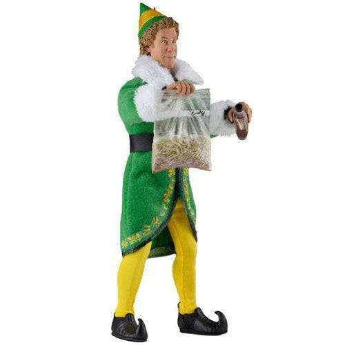NECA Elf Buddy the Elf 8-Inch Clothed Action Figure Action & Toy Figures ToyShnip