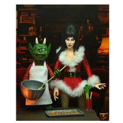 NECA Elvira Very Scary Xmas Clothed 8-Inch Scale Action Figure Action & Toy Figures ToyShnip