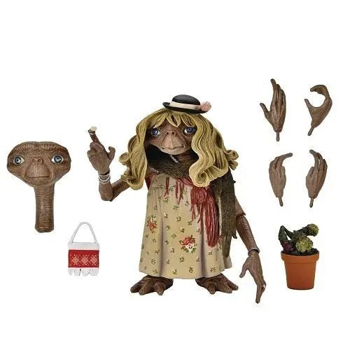 NECA E.T. 40Th Anniversary Deluxe 7-Inch Scale Action Figure - Select Figure(s) Action & Toy Figures ToyShnip