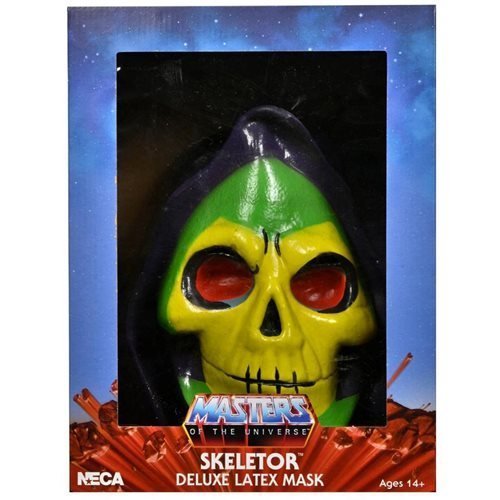 NECA Masters Of The Universe Replica Skeletor Latex Mask Action Figure ToyShnip