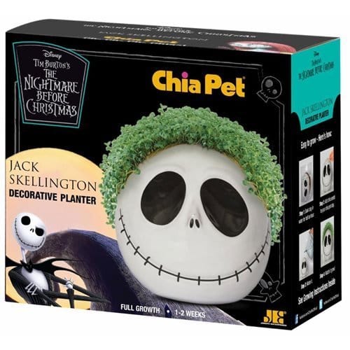 NECA Nightmare Before Christmas Jack Skellington Chia Pet Action Figure ToyShnip