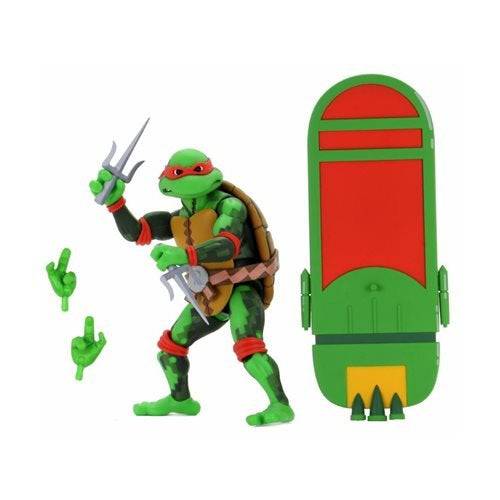 NECA Teenage Mutant Ninja Turtles Turtles in Time Series 2 Raphael 7-Inch Action Figure Action & Toy Figures ToyShnip