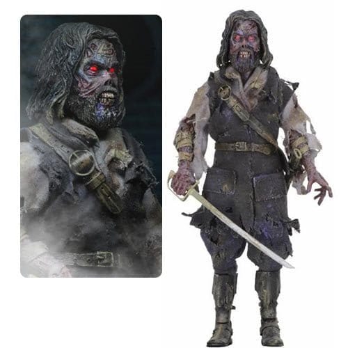 NECA The Fog Captain Blake 8-Inch Cloth Action Figure Action & Toy Figures ToyShnip