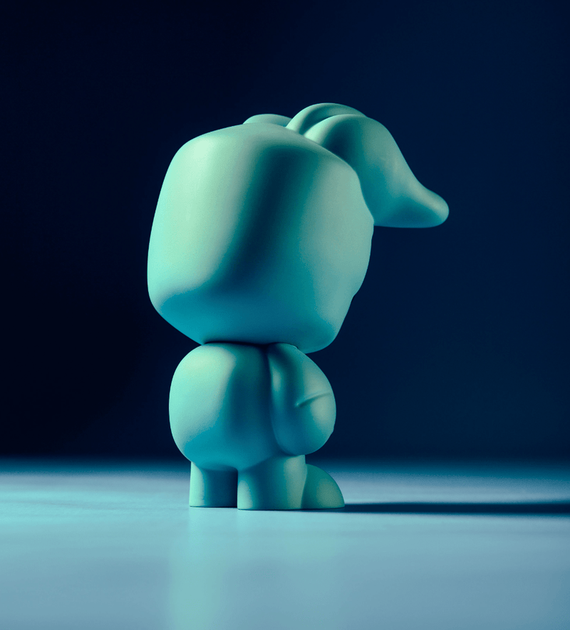 Ninobuni Self Care Figure Vinyl Art Toy 3DRetro