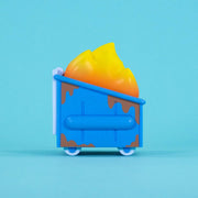 No, Chef Dumpster Fire C2E2 Exclusive Limited Edition Vinyl Figure Vinyl Art Toy 100soft