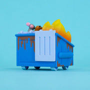 No, Chef Dumpster Fire C2E2 Exclusive Limited Edition Vinyl Figure Vinyl Art Toy 100soft
