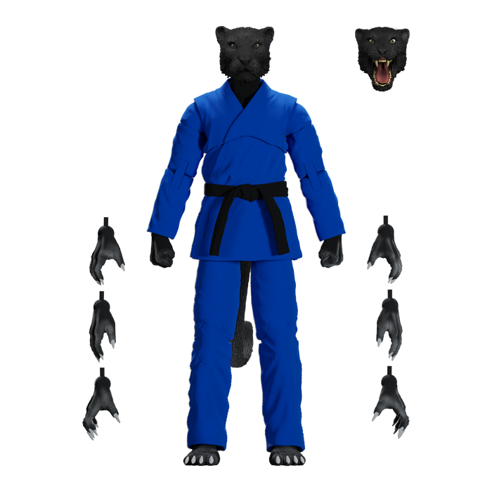 Zoo Jitsu Fighters Paulo the Panther Action Figure Action Figure Icon Heroes