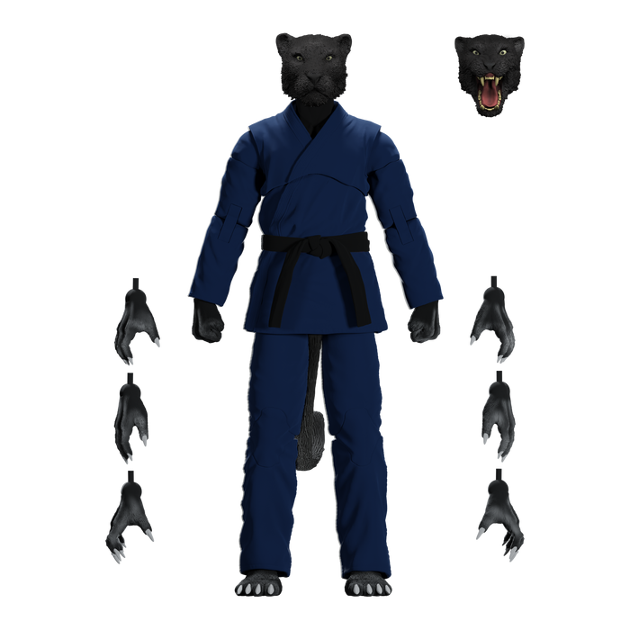 Zoo Jitsu Fighters Paulo the Panther Action Figure Action Figure Icon Heroes