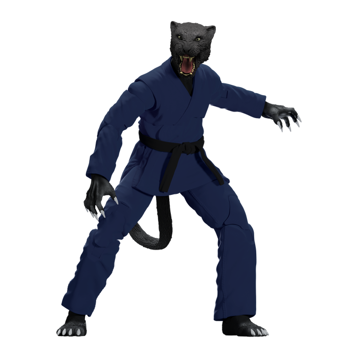 Zoo Jitsu Fighters Paulo the Panther Action Figure Action Figure Icon Heroes