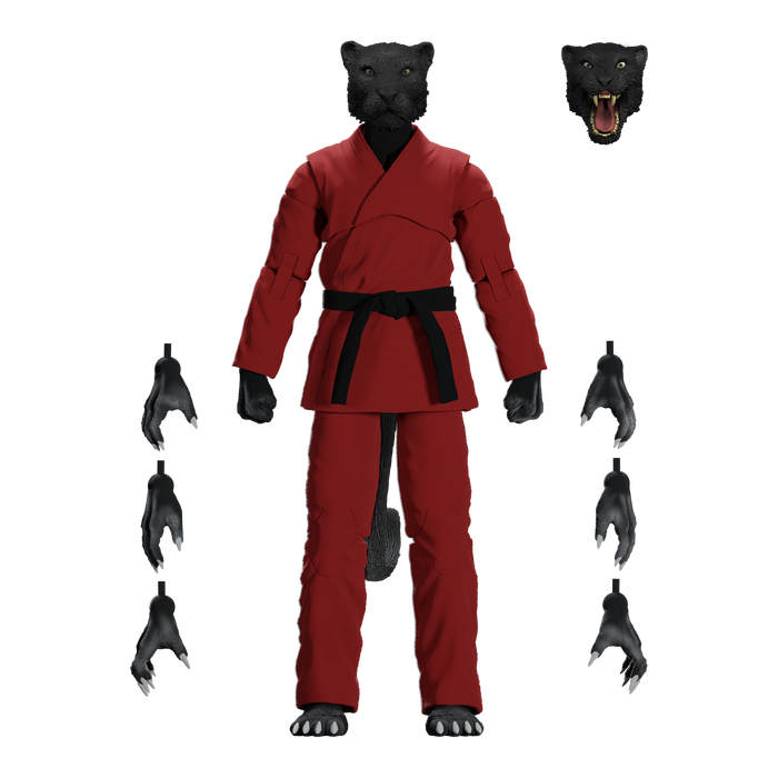 Zoo Jitsu Fighters Paulo the Panther Action Figure Action Figure Icon Heroes