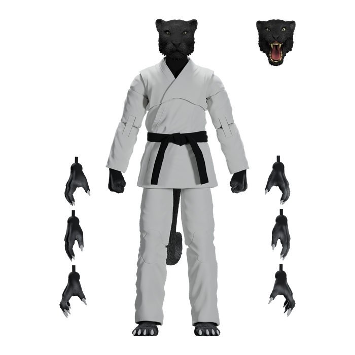 Zoo Jitsu Fighters Paulo the Panther Action Figure Action Figure Icon Heroes