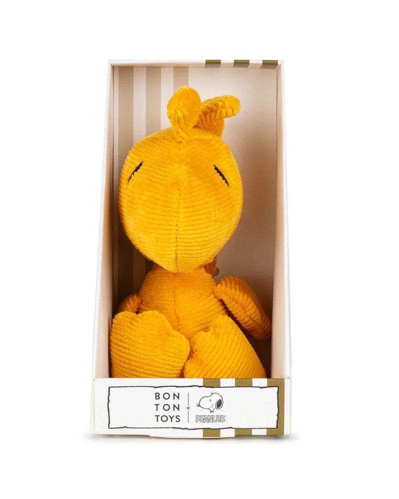 PEANUTS Woodstock Mini Corduroy Plush Warm Yellow Plush Bon Ton