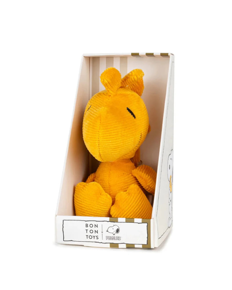 PEANUTS Woodstock Mini Corduroy Plush Warm Yellow Plush Bon Ton