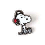 PEANUTS Snoopy Headphones Records Pin Accessories Pintrill