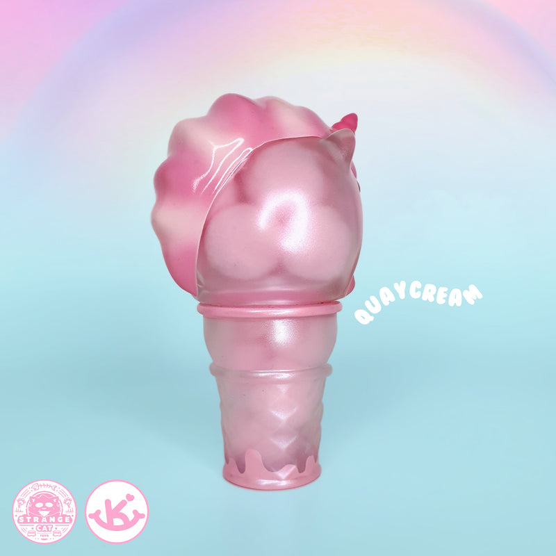 QuayCream - Cotton Candy Edition by KiK Designer Toys Strangecat Toys