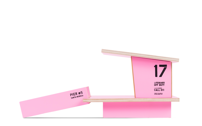 Pink Santa Monica Accessories Candylab