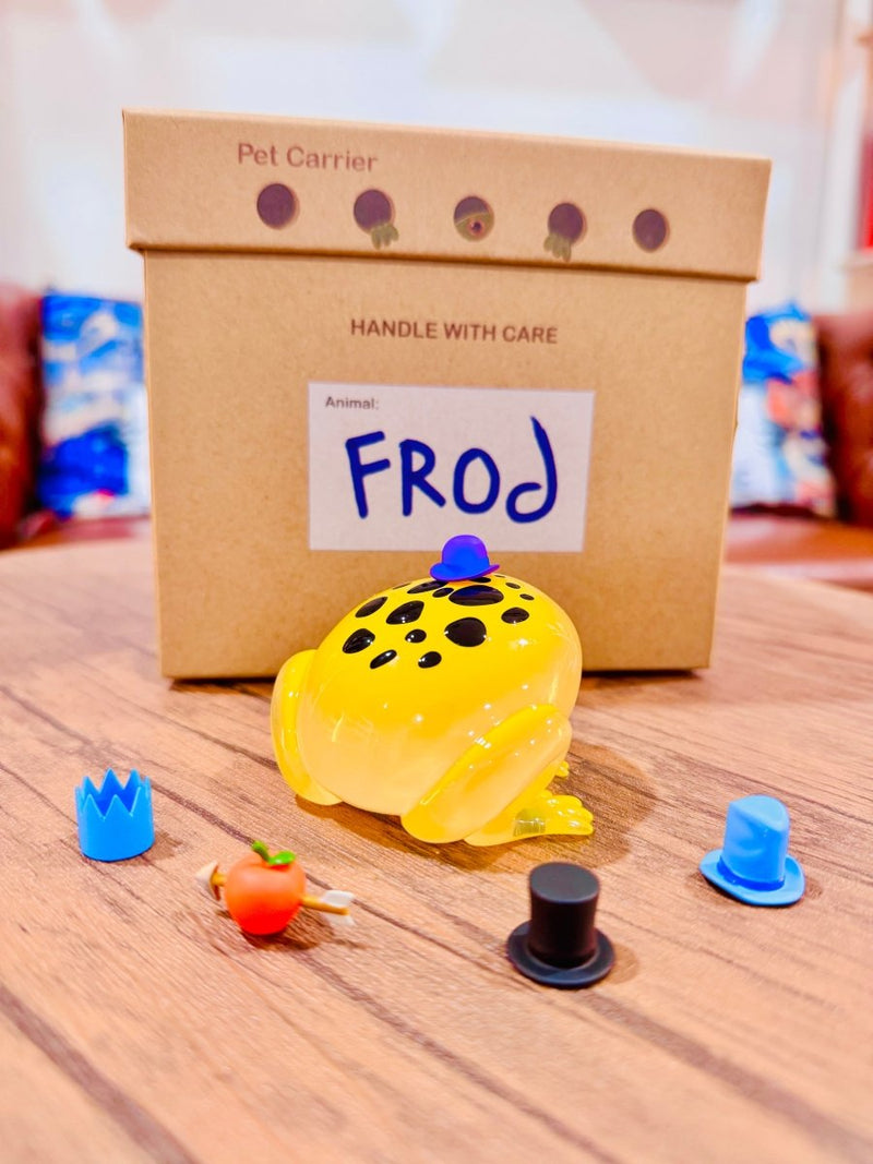 Poison Dart Frod by Sad Salesman Designer Toys Strangecat Toys