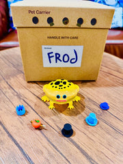 Poison Dart Frod by Sad Salesman Designer Toys Strangecat Toys