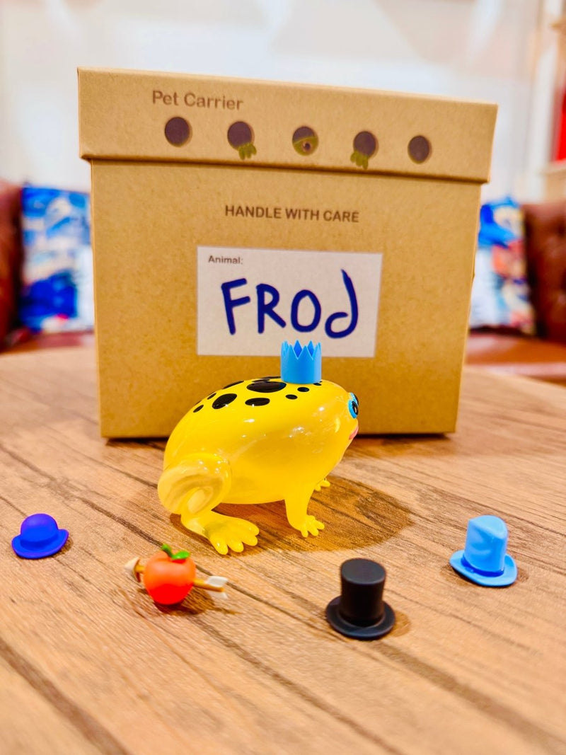 Poison Dart Frod by Sad Salesman Designer Toys Strangecat Toys