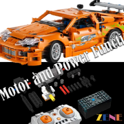 Power Functions Kit for Toyota Supra MK4 #42204 Fast and Furious MOC Power Functions ZENE