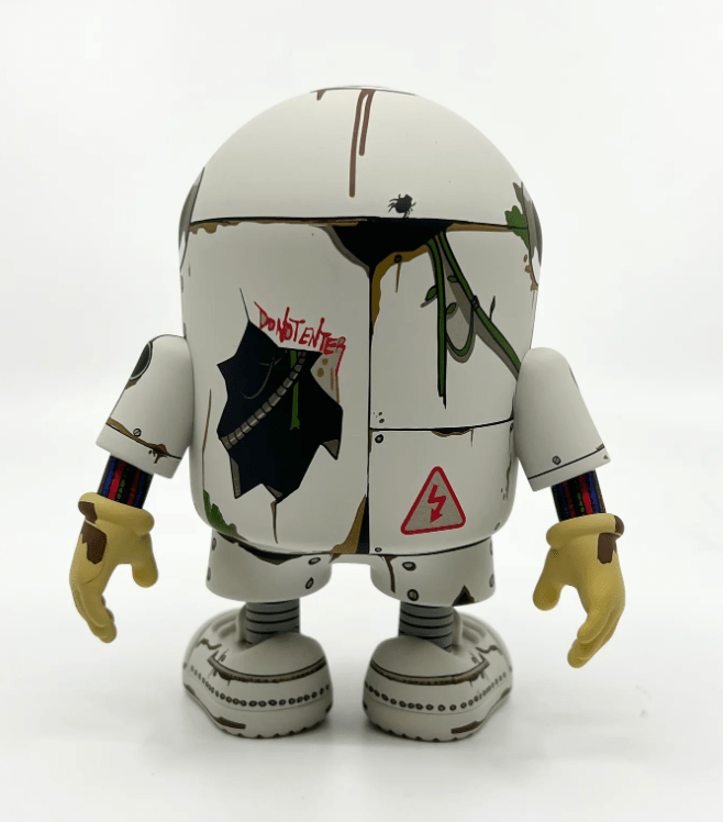 POWER UP RUSTY Domer Vinyl Art Toy RockInkToys