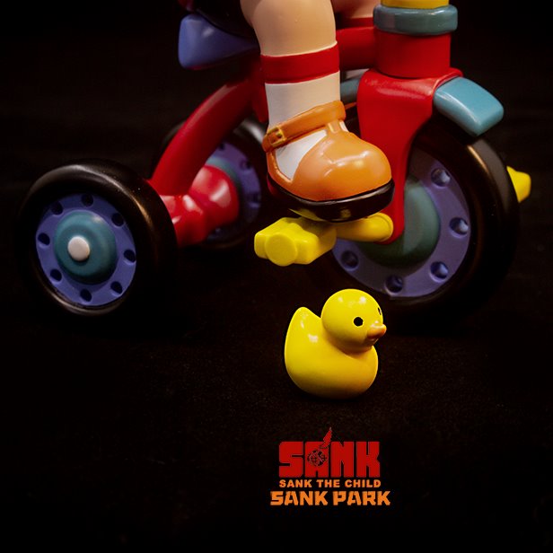 IN STOCK [SANK TOYS] LE399 Sank Park-Fly Away Home-White Swan Resin Ralphie's Funhouse