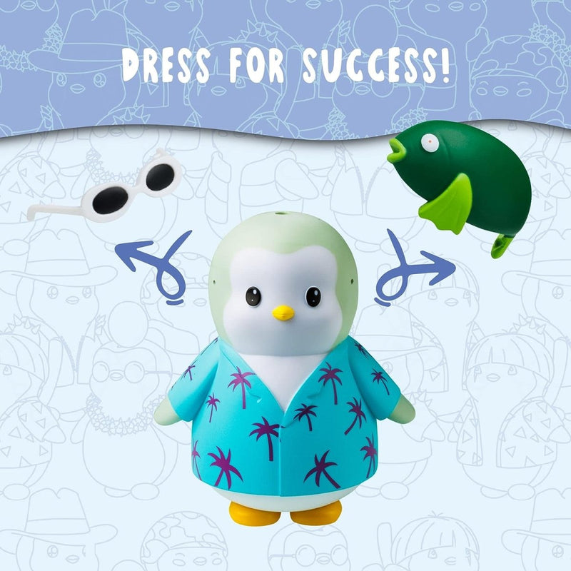 Pudgy Penguins™ Fish Head Vinyl Figurine Vinyl Art Toy Pudgy Penguins