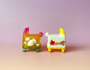 Box Rabbit - Rainbow by Rato Kim Designer Toys Strangecat Toys