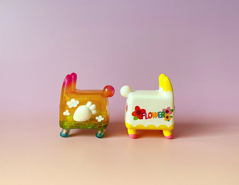 Box Rabbit - Rainbow by Rato Kim Designer Toys Strangecat Toys