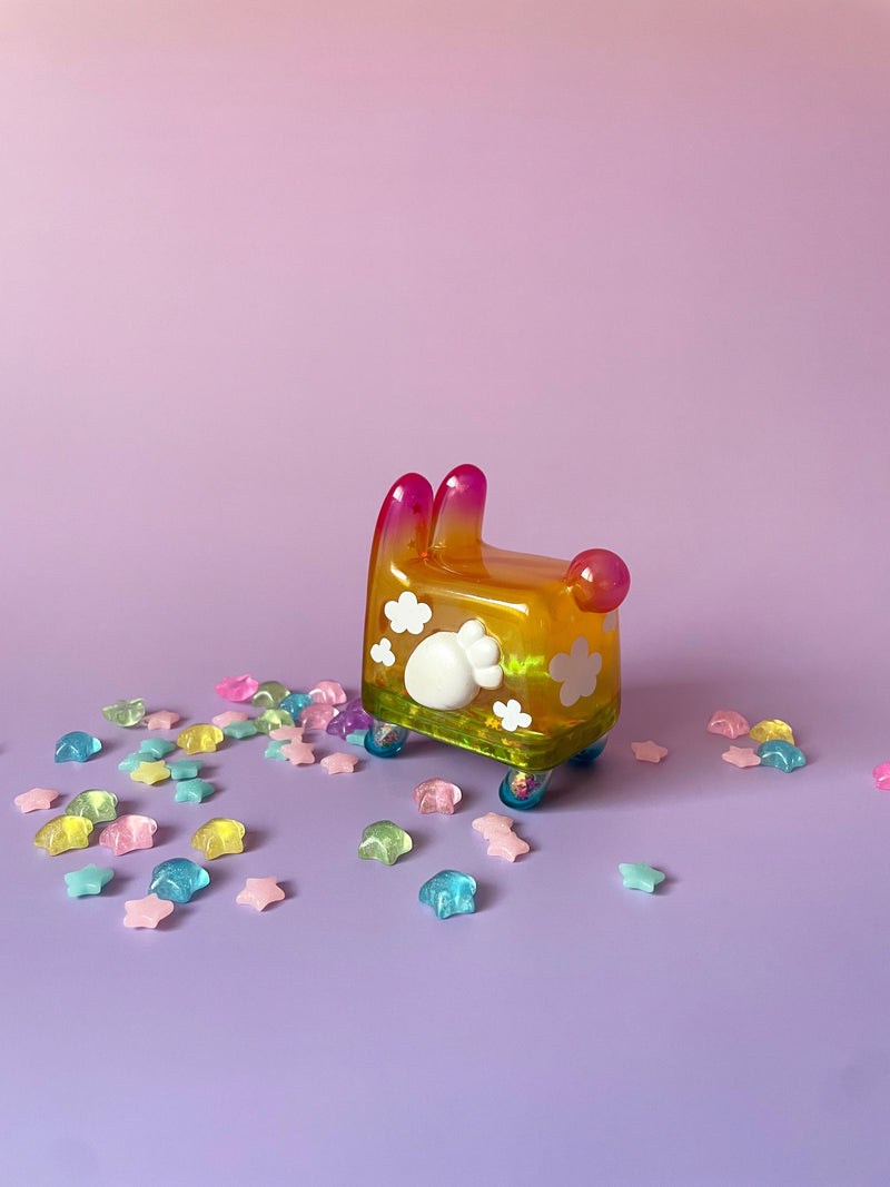 Box Rabbit - Rainbow by Rato Kim Designer Toys Strangecat Toys