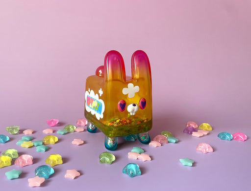 Box Rabbit - Rainbow by Rato Kim Designer Toys Strangecat Toys