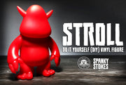 Stroll DIY Red Vinyl by Spanky Stokes DIY Strangecat Toys
