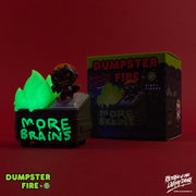 Return of the Living Dead Dumpster Fire Vinyl Figure Vinyl Art Toy 100soft