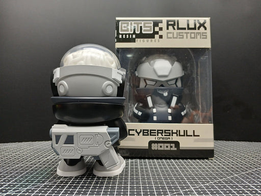 Cyberskull BITS Omega 001 Gray PREORDER Resin RLUX