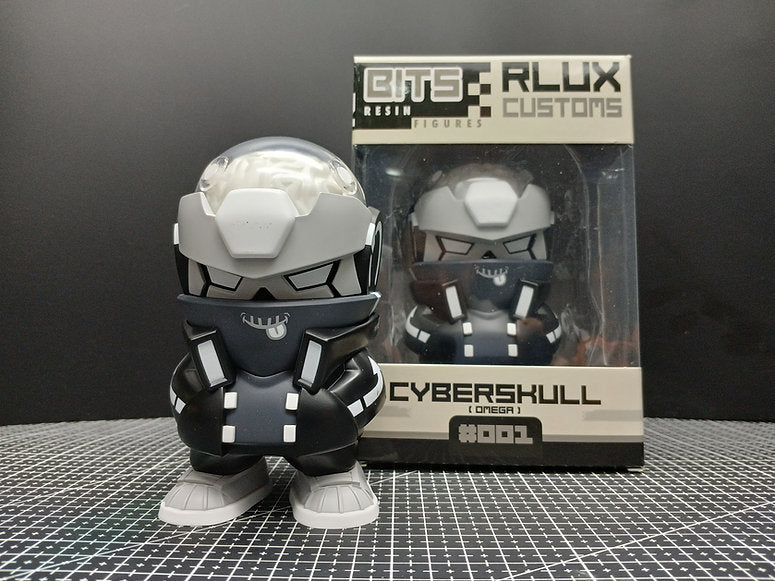 Cyberskull BITS Omega 001 Gray Resin RLUX