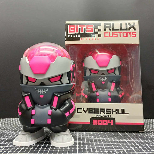 Cyberskull BITS Hacker 004 Pink PREORDER Resin RLUX