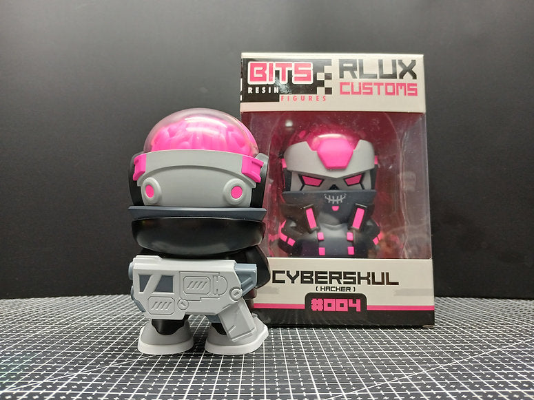 Cyberskull BITS Hacker 004 Pink Resin RLUX