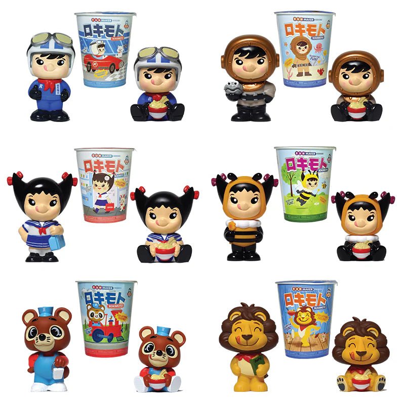 Rokimoto Cup of Fun Series 2 Figures Blind Box Rokimoto